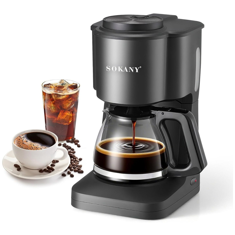 Cafetera eléctrica de 6 tazas