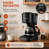 Cafetera eléctrica de 6 tazas