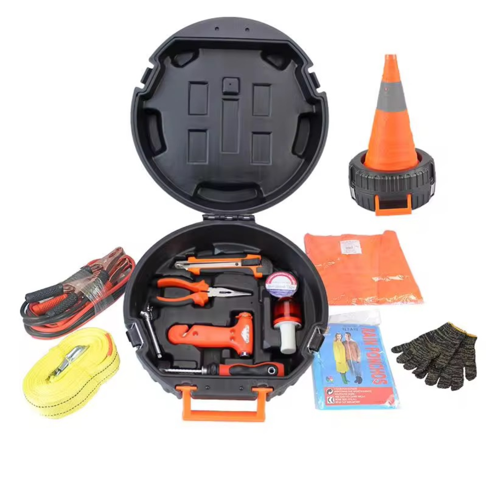 Kit de emergencia en carretera 14 piezas