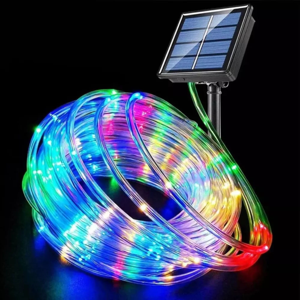 Manguera solar 20 metros x 200 bombillos led