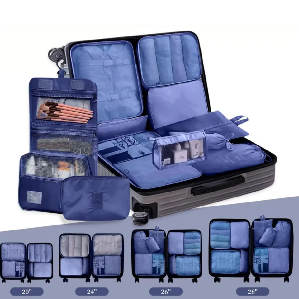 Organizador de viaje multifuncional x11