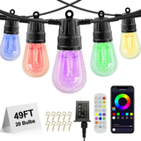 Guirnalda de bombillos led rgb 15 metros
