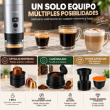 Cafetera portátil 3 en 1