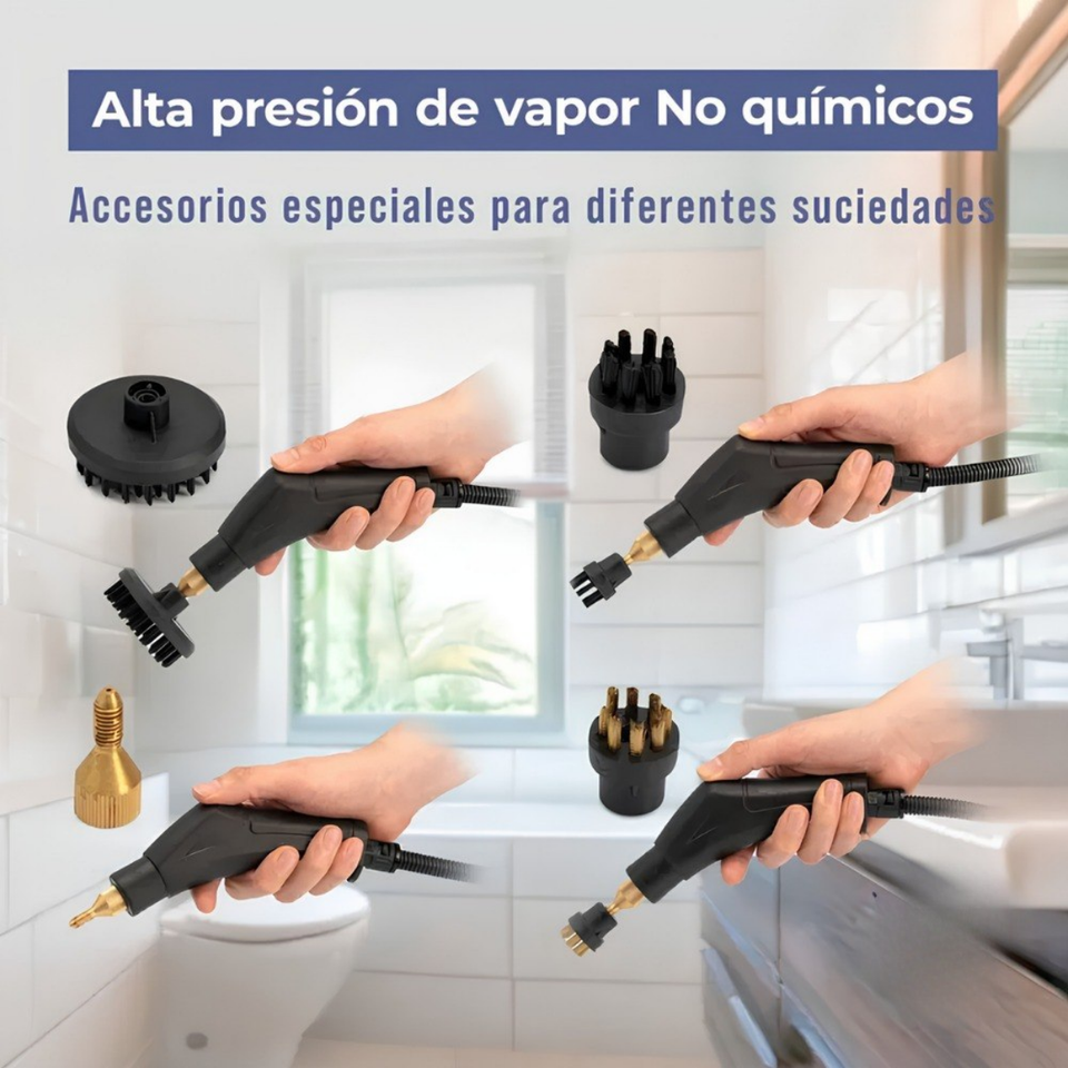Máquina limpiadora a vapor eléctrica
