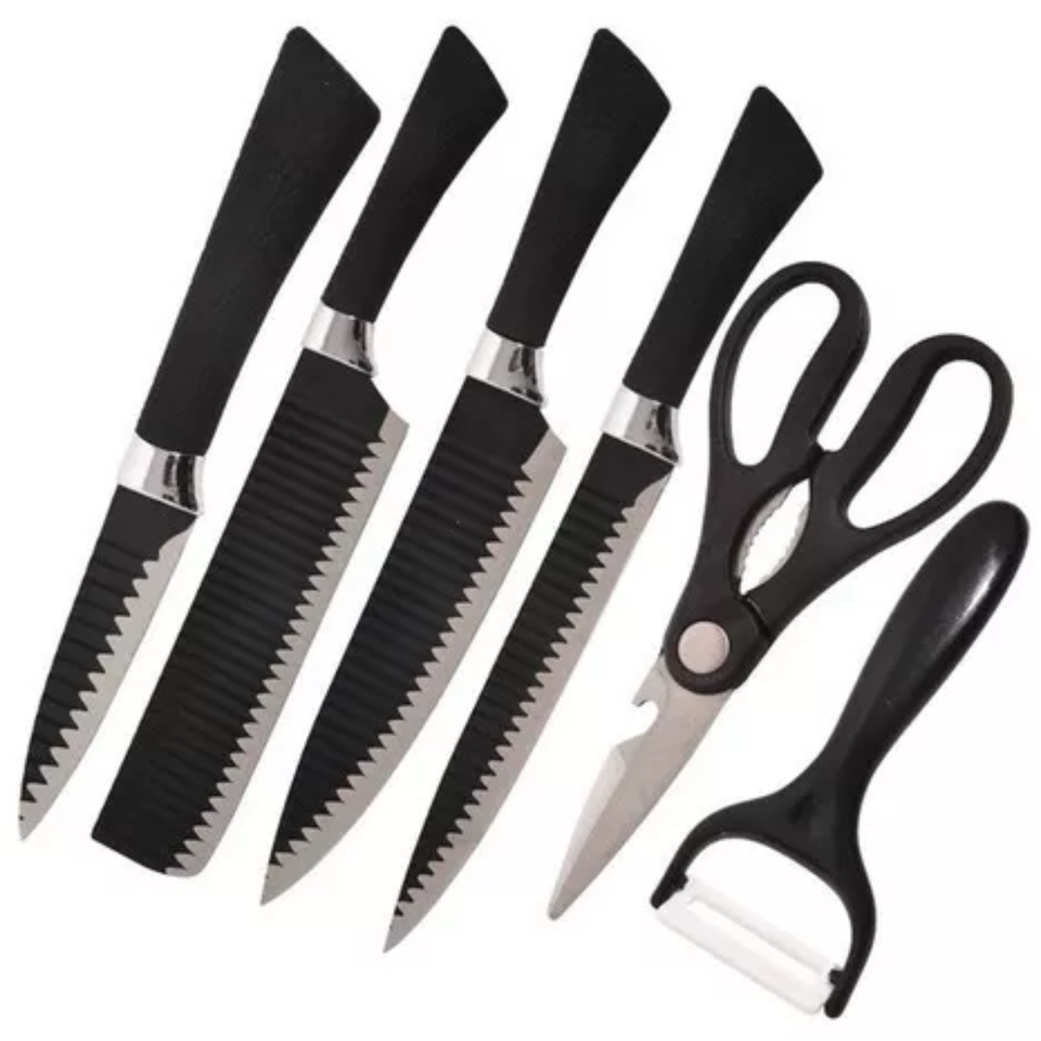 Juego set de cuchillos elegante