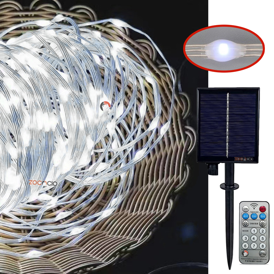 Guirnalda solar 20m 200 led