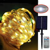 Guirnalda solar 20m 200 led