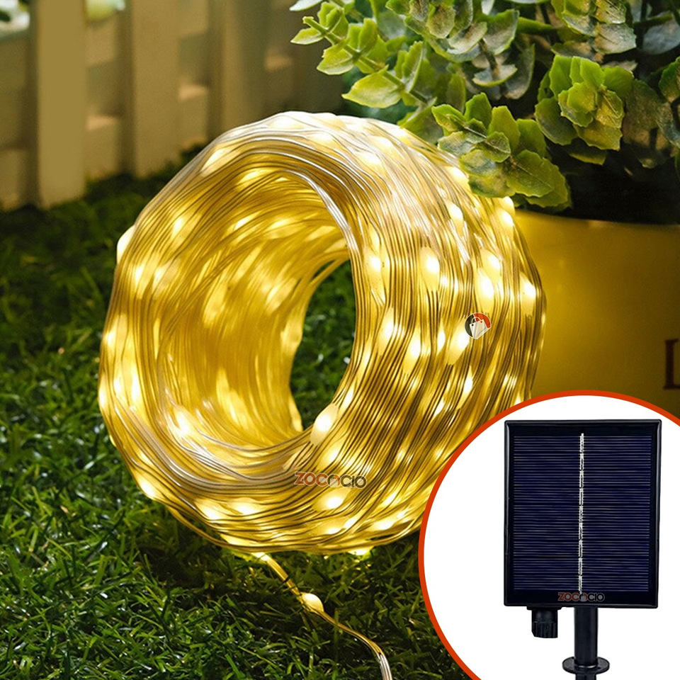 Guirnalda solar 20m 200 led