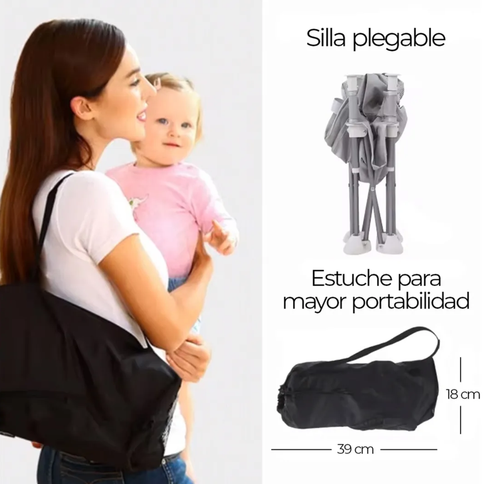 Silla plegable para bebés