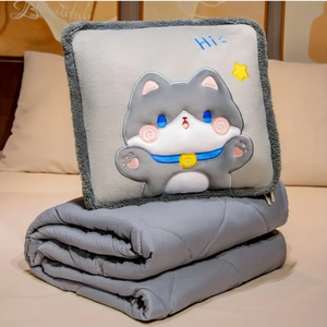 Cojin Con Cobija Regalo Navidad Niños