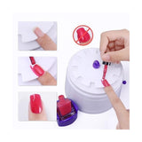 Kit Soporte para Manicure y Decoración de Uñas