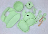 Set de Alimentación Infantil de Silicona 10 Piezas