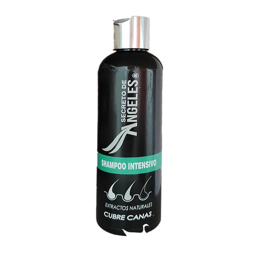 COMBO SHAMPOO CUBRE CANAS SECRETO DE ANGELES + 2 OBSEQUIO