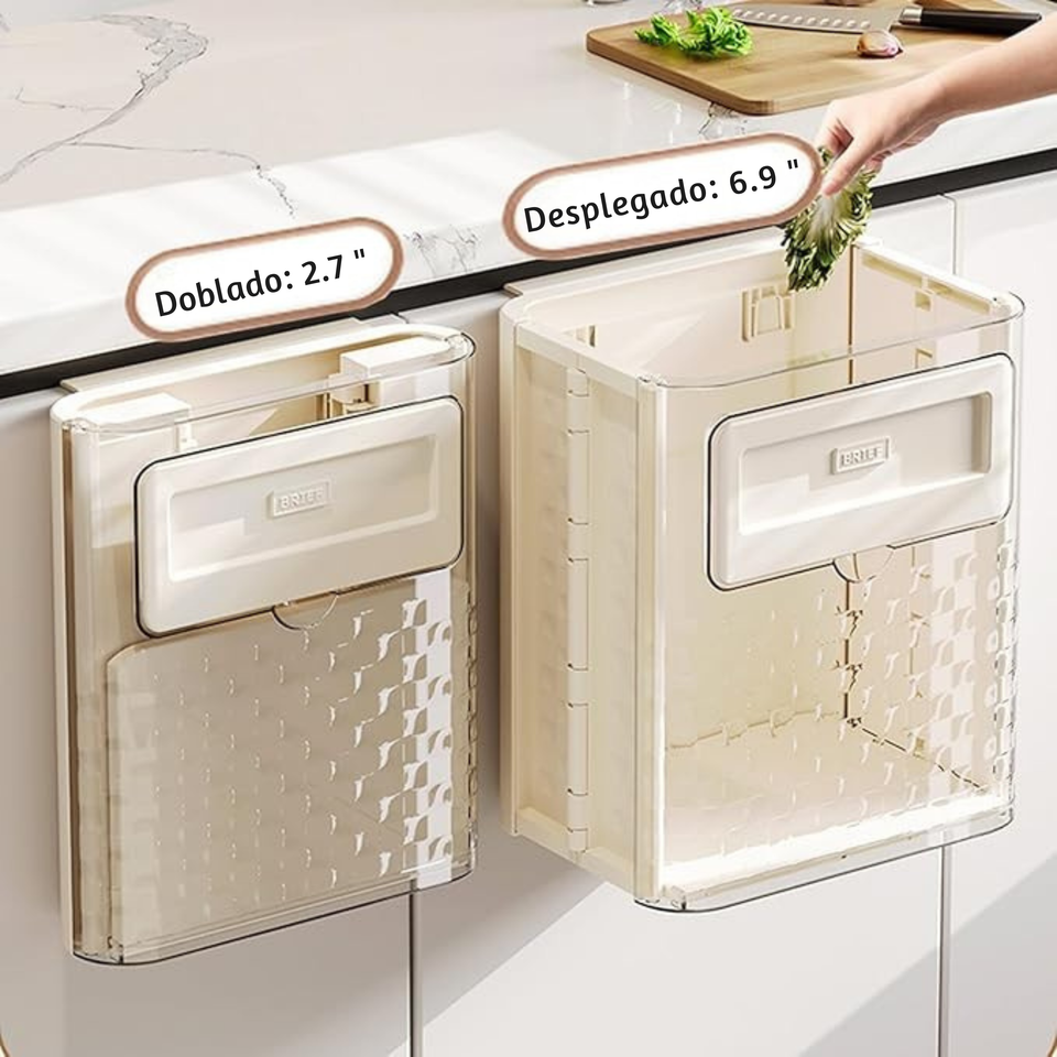 Caneca Basurero Bote Cocina Plegable