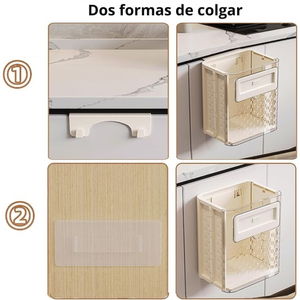 Caneca Basurero Bote Cocina Plegable