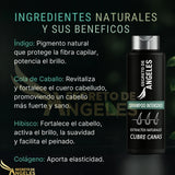 COMBO SHAMPOO CUBRE CANAS SECRETO DE ANGELES + 2 OBSEQUIO
