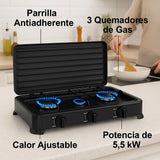 Estufa Sokany 3 Puestos