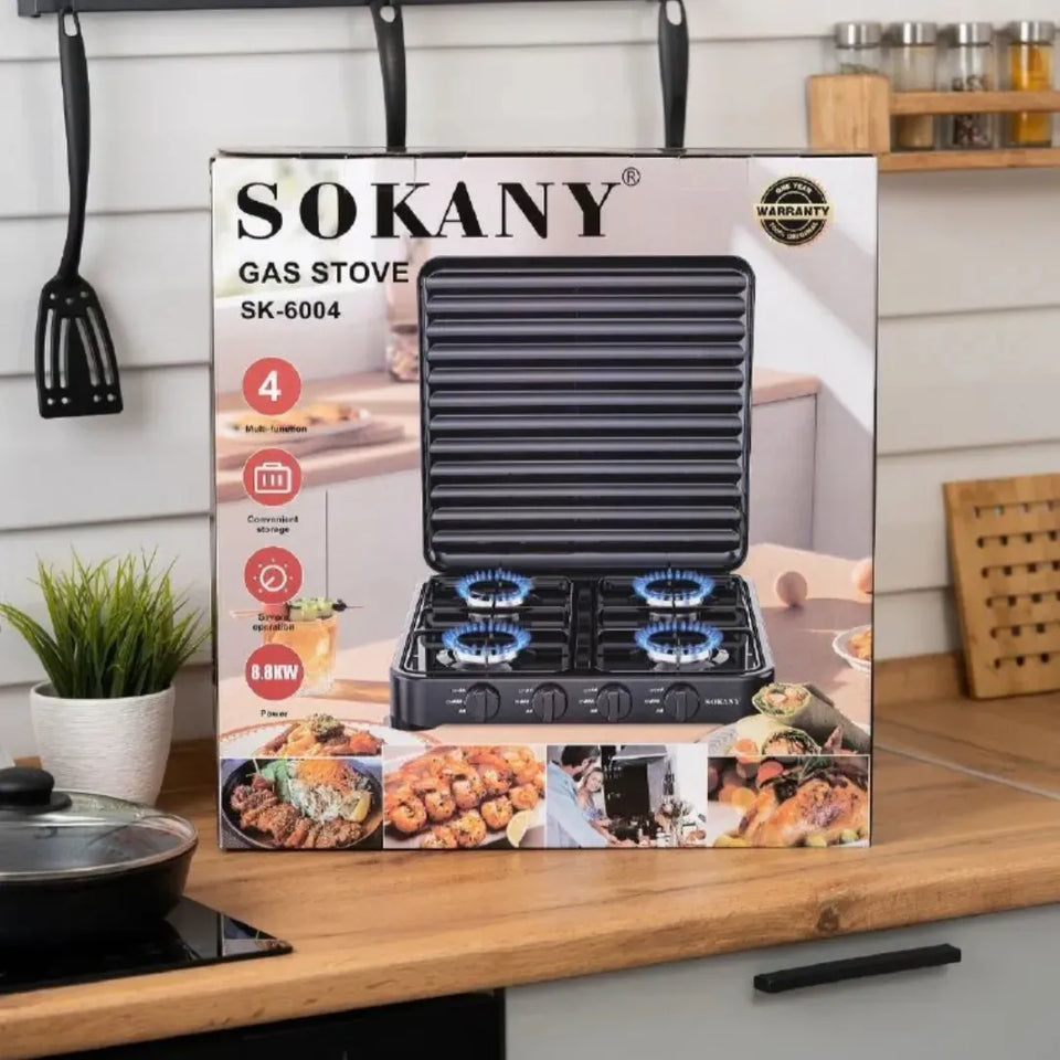 Estufa de Gas Portátil SOKANY SK-6004