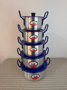 Set de Ollas de Aluminio