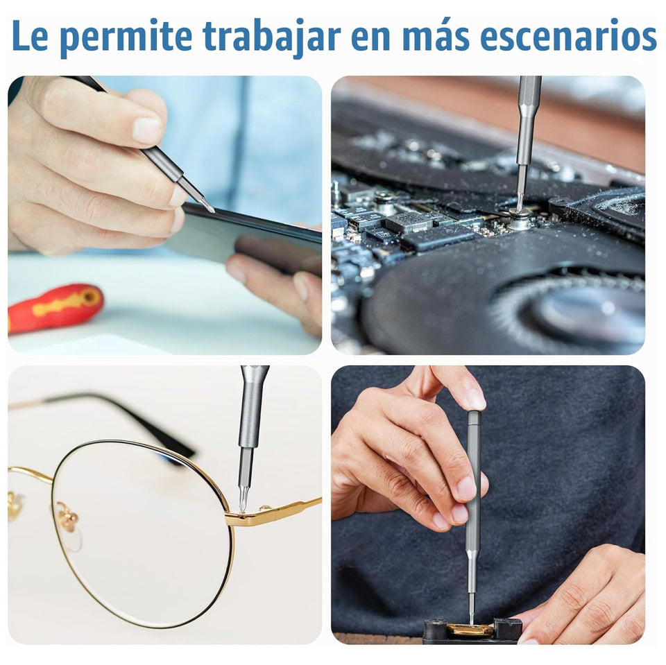 Kit de destornilladores de precisión 24 en 1
