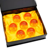 Set de 7 Esferas del Dragón Dragon Ball Z de Cristal con Estuche Premium