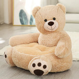Sillón Infantil de Peluche con Diseño de Animal