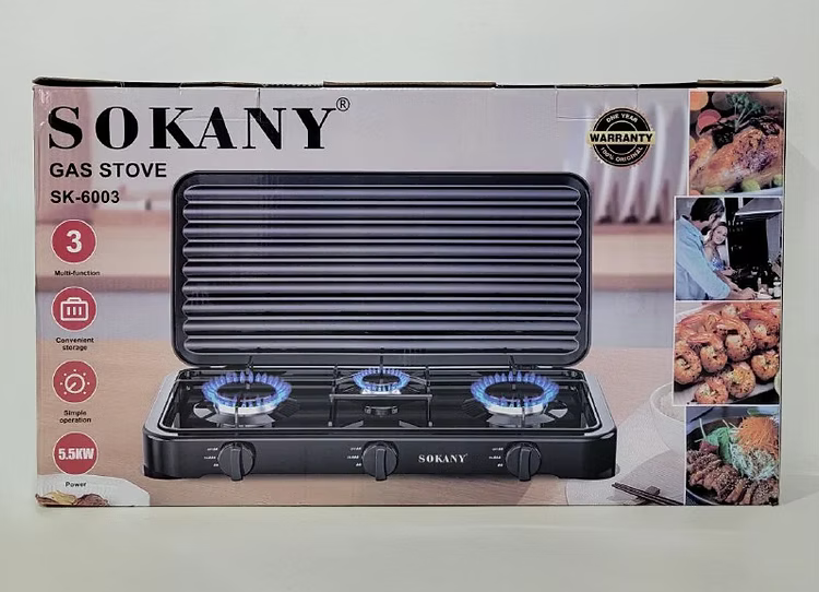 Estufa Sokany 3 Puestos