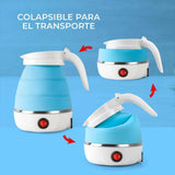 Tetera Eléctrica Plegable Portátil de Viaje 600 ml