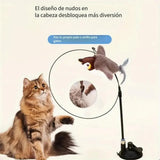 Juguete Interactivo de Pájaro Electrónico para Gatos
