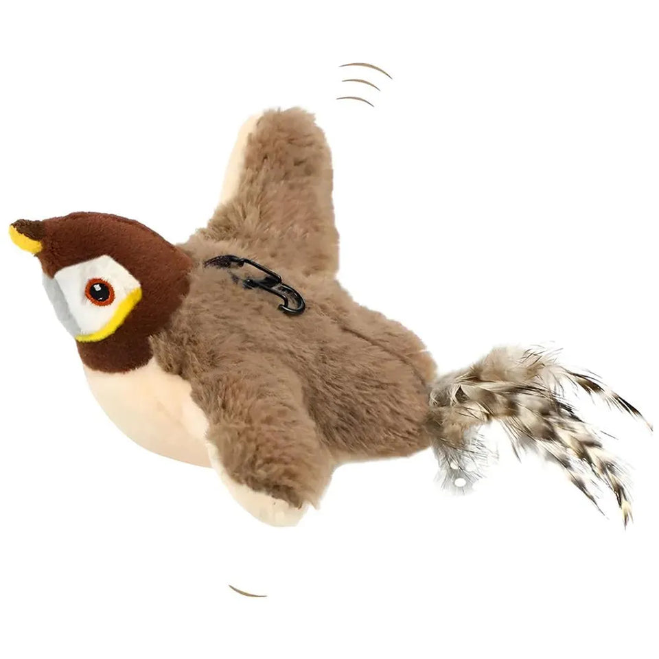 Juguete Interactivo de Pájaro Electrónico para Gatos