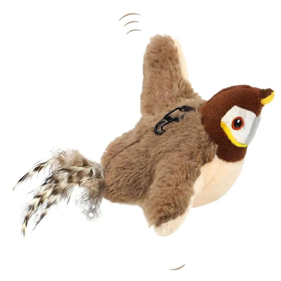 Juguete Interactivo de Pájaro Electrónico para Gatos