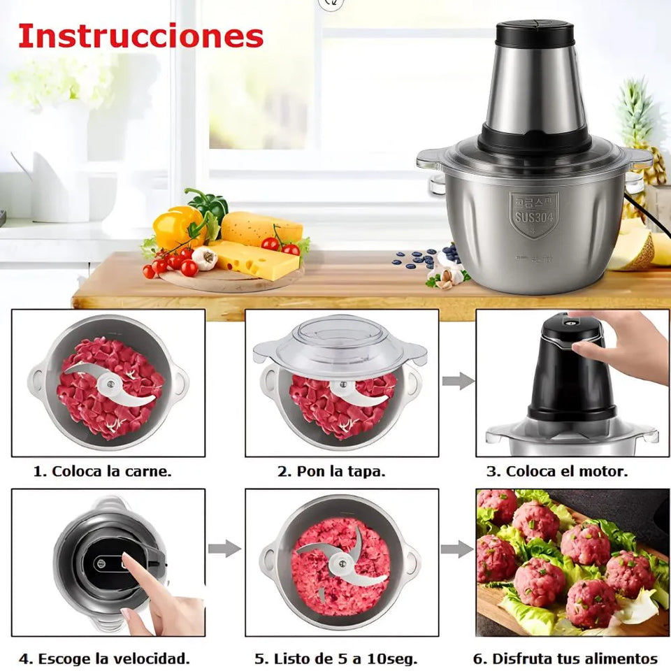 Procesador De Alimentos, 2 Lt