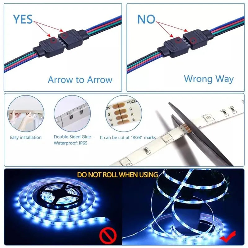 Cinta LED RGB Inteligente 10 Metros