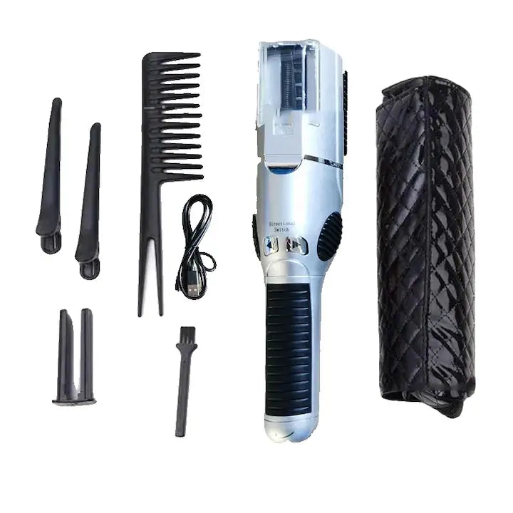 Cortadora de pelo de puntas abiertas