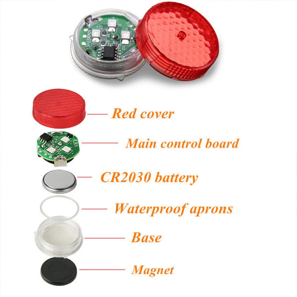 Luz LED de Seguridad para Puertas de Autos X4