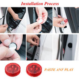 Luz LED de Seguridad para Puertas de Autos X4