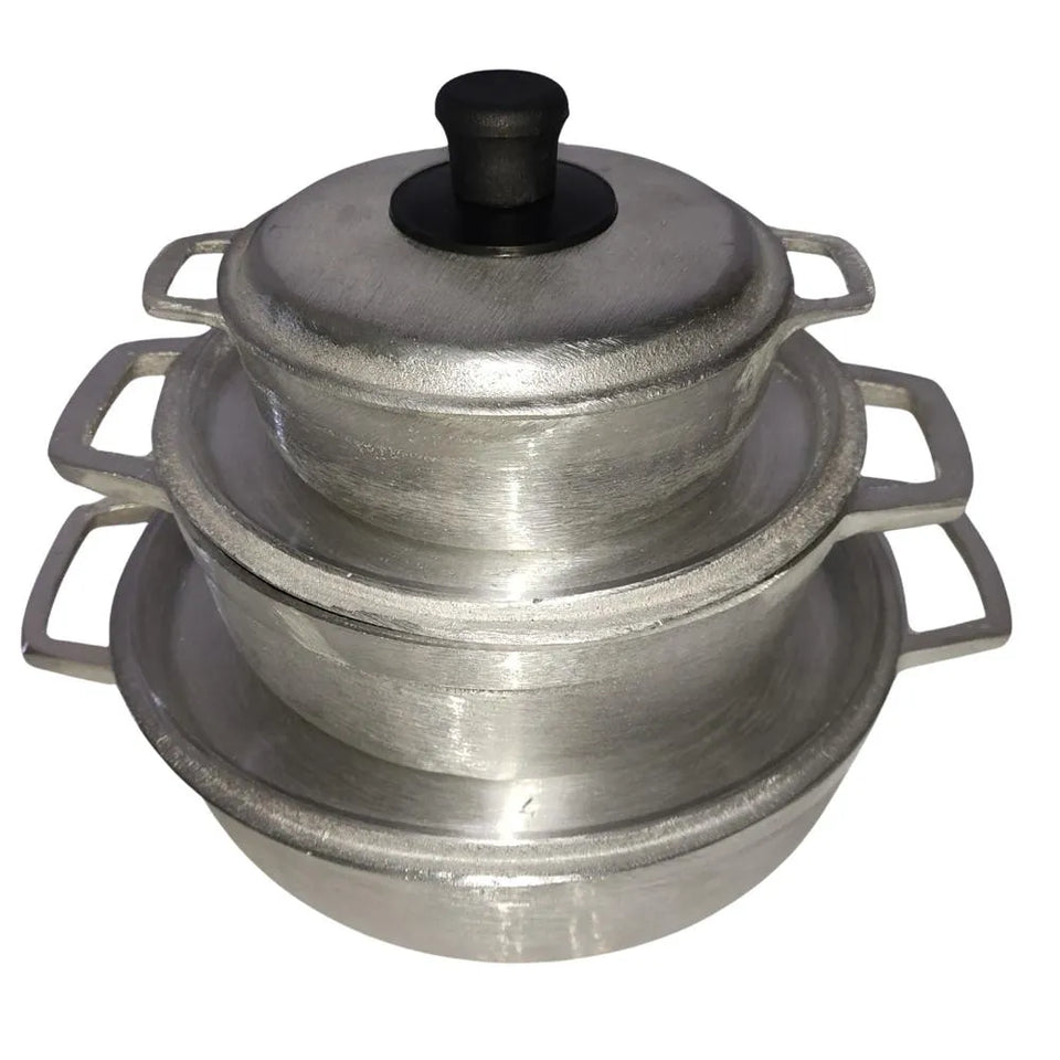 Combo de Calderos en Aluminio de Alta Calidad