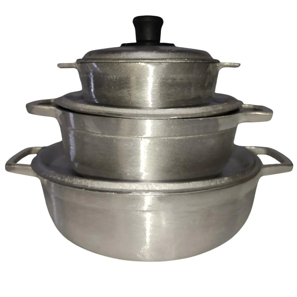 Combo de Calderos en Aluminio de Alta Calidad