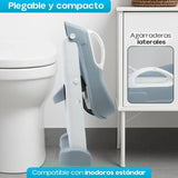 Asiento de Inodoro Infantil con Escalera