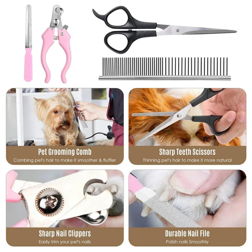 Kit de Peluquería Profesional para Mascotas