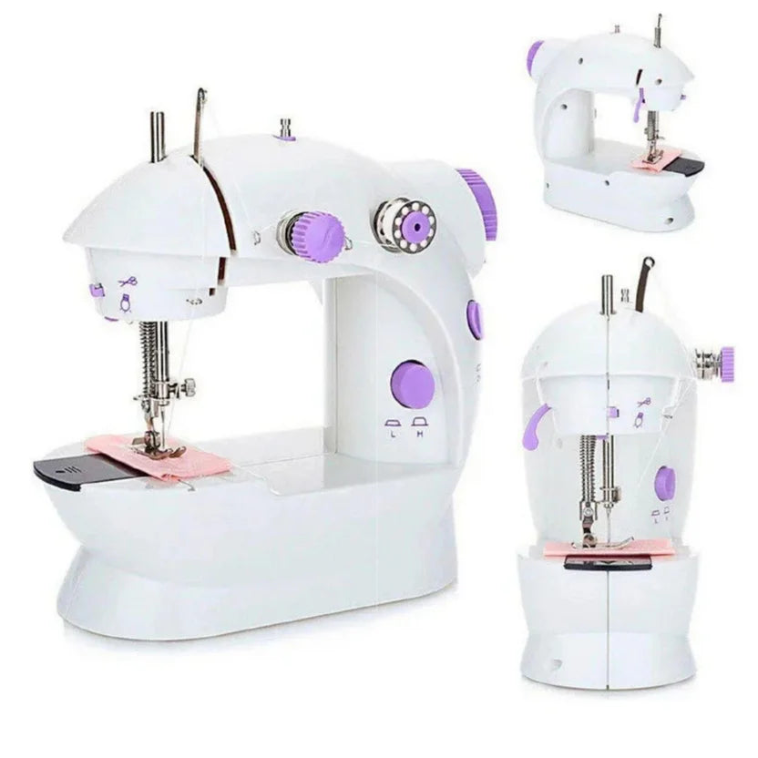 Mini Máquina de Coser Portátil Eléctrica Multifuncional