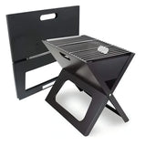 Parrilla Portátil Plegable de Carbón Premium en Acero Inoxidable