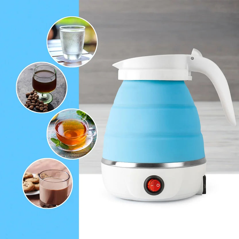 Tetera Eléctrica Plegable Portátil de Viaje 600 ml