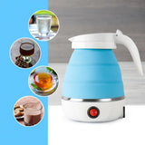 Tetera Eléctrica Plegable Portátil de Viaje 600 ml