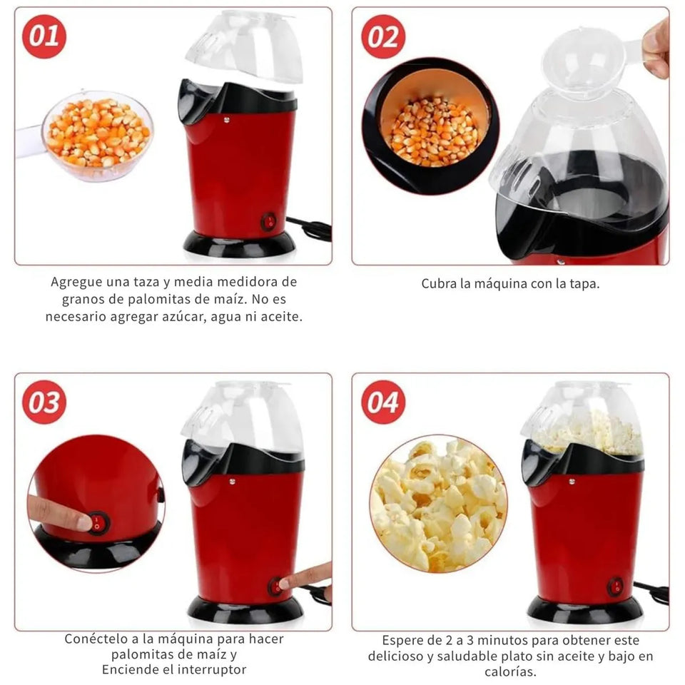 Máquina para Palomitas de Maíz con Aire Caliente