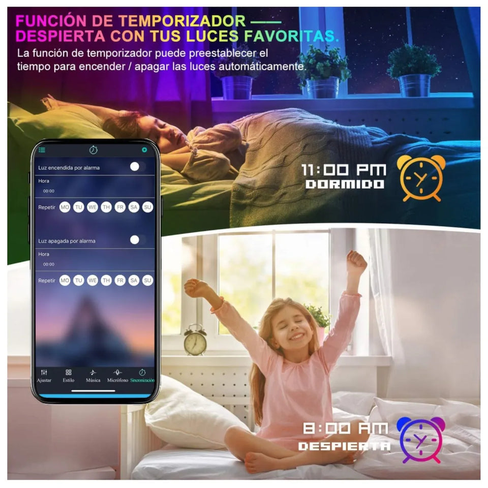 Cinta LED RGB Inteligente 10 Metros