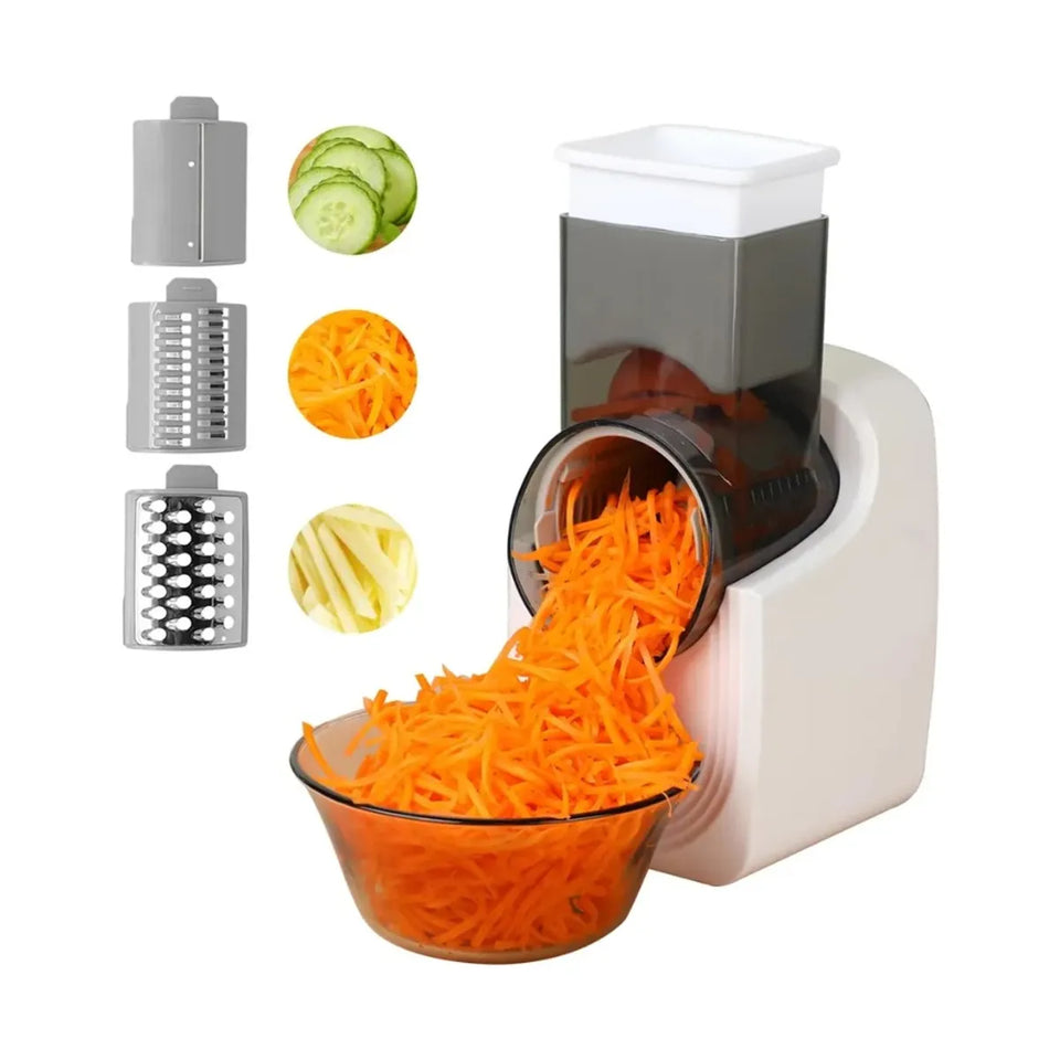 Cortador de Verduras Eléctrico Multifuncional 6 en 1