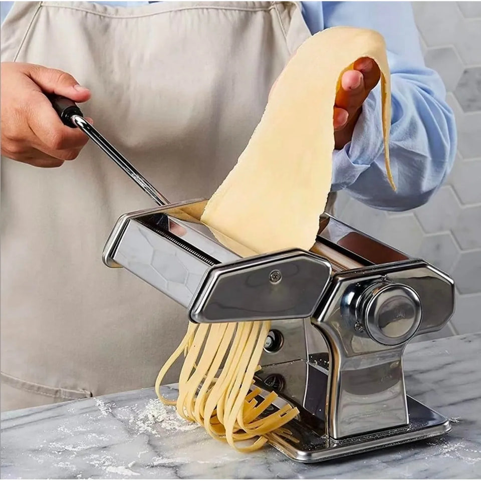 Máquina para Hacer Pasta en Acero Inoxidable