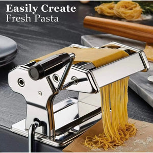 Máquina para Hacer Pasta en Acero Inoxidable