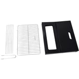 Parrilla Portátil Plegable de Carbón Premium en Acero Inoxidable
